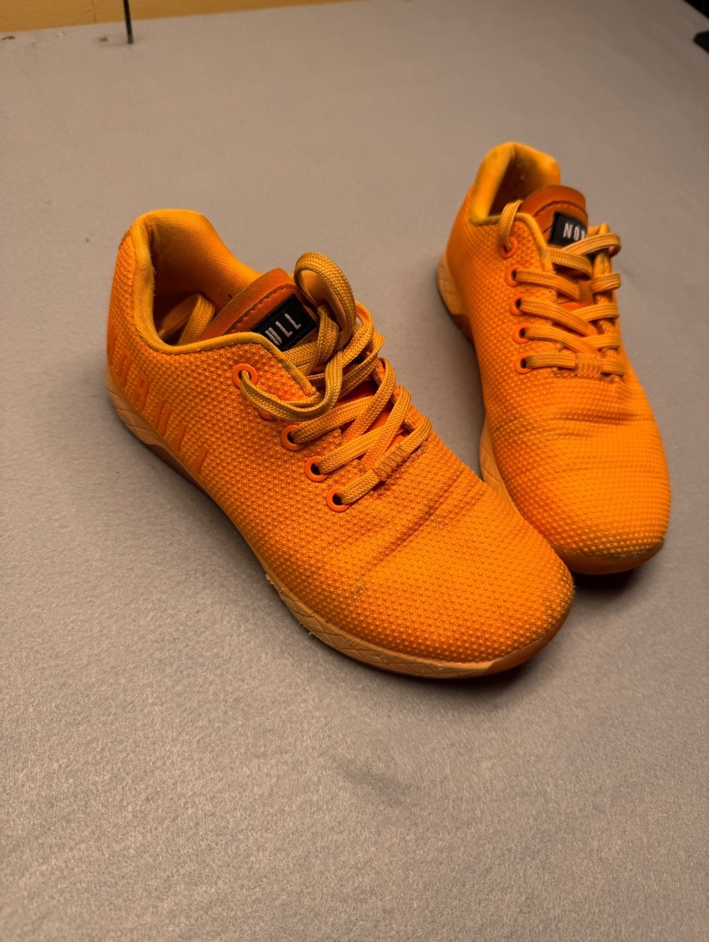 NOBULL SuperFabric Athletic Sneakers Orange  Women's 6.5